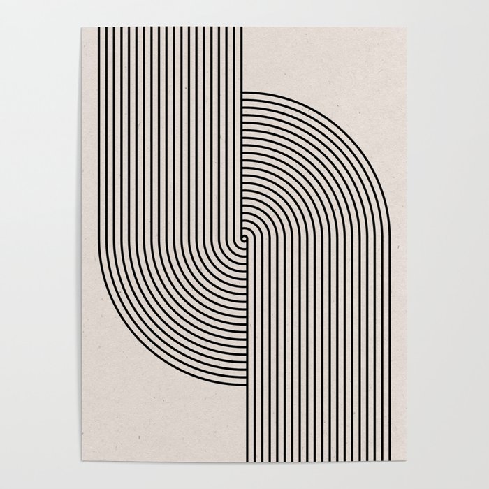 Beige Neutral Retro Balance  Poster Gallery Image 4