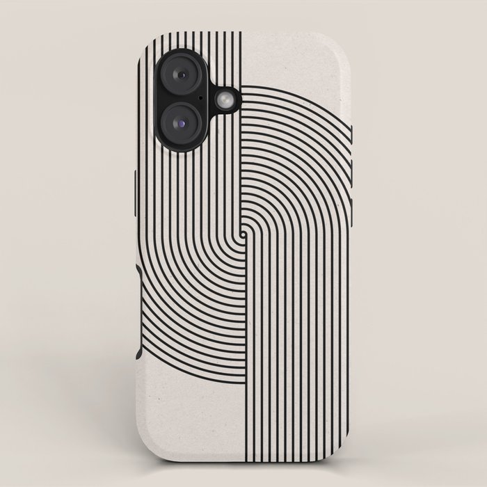 Beige Neutral Retro Balance  iPhone Case Gallery Image 1