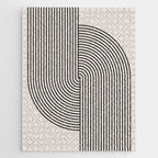 Beige Neutral Retro Balance  Jigsaw Puzzle Gallery Image 1