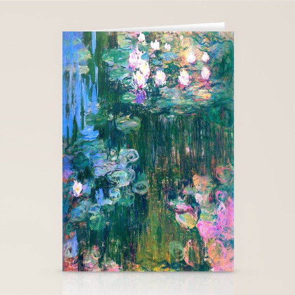 water lilies : Monet Stationery Card Gallery Image 1