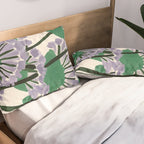 Modern Lavender Garden Pillow Sham Gallery Image 2