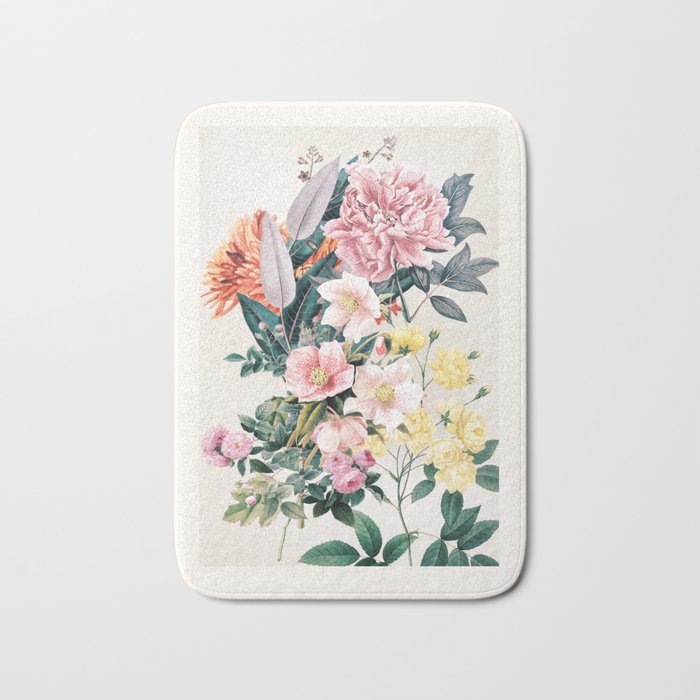 Garden Flowers 11 Bath Mat Gallery Image 1