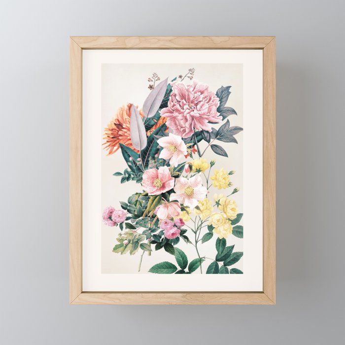 Garden Flowers 11 Mini Art Print Gallery Image 1