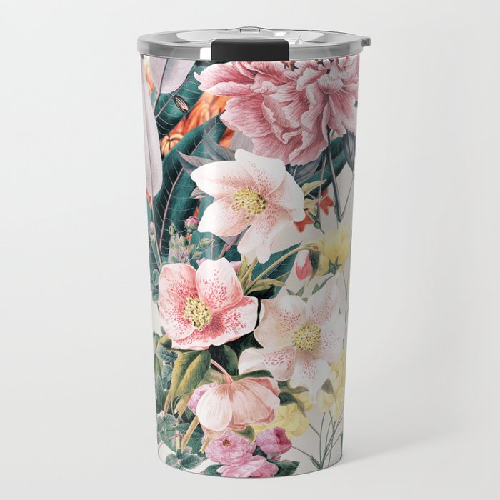 Garden Flowers 11 Travel Mug Gallery Image 1