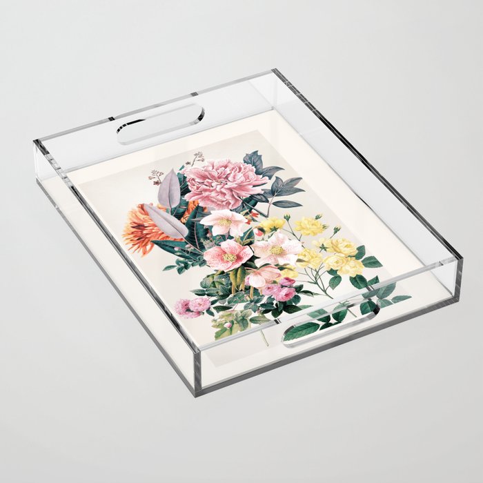 Garden Flowers 11 Acrylic Tray Gallery Image 1