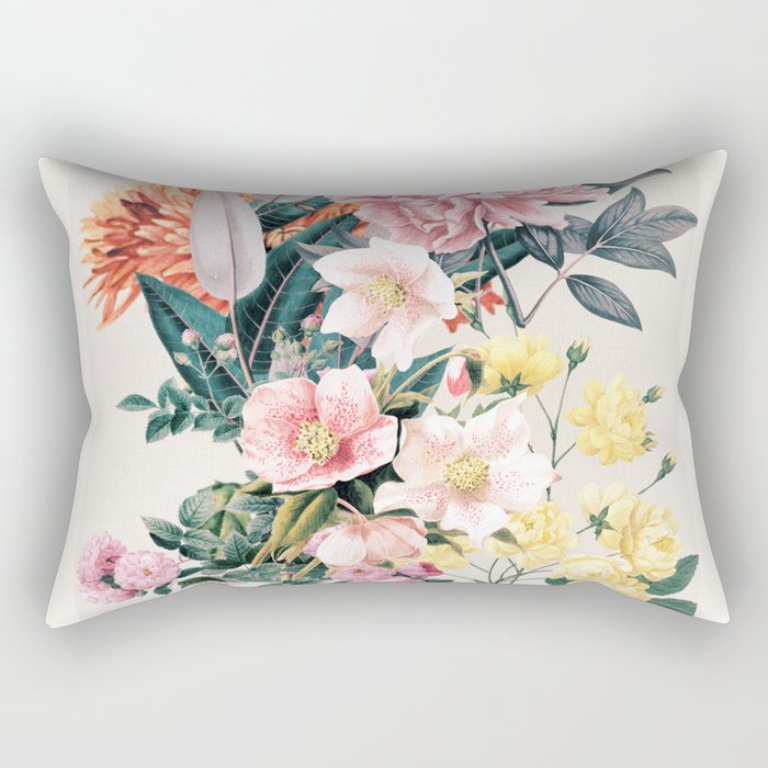 Garden Flowers 11 Rectangular Pillow Gallery Image 1