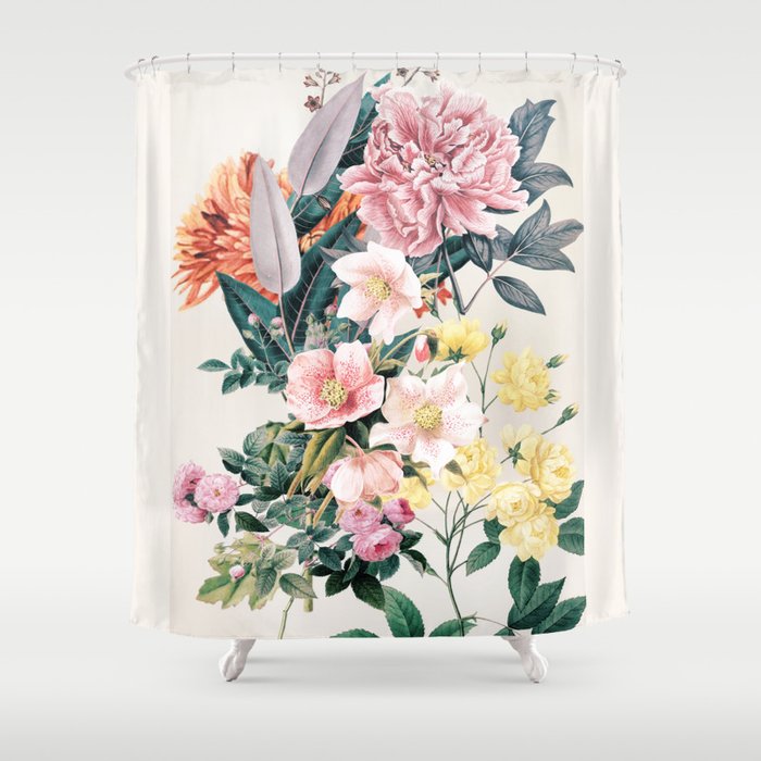 Garden Flowers 11 Shower Curtain Gallery Image 1