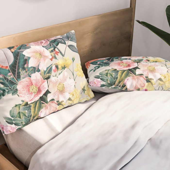 Garden Flowers 11 Pillow Sham Gallery Image 2