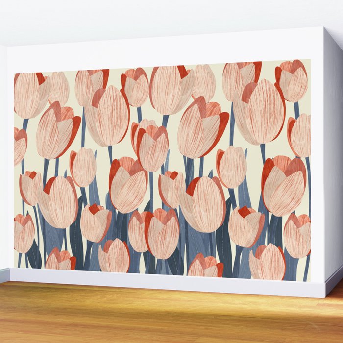 Flower Market Amsterdam inspiration Wall Mural Gallery Image 2