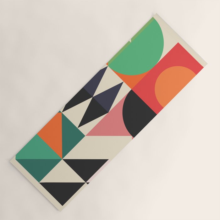 Geometric Shapes 219 Yoga Mat Gallery Image 1