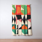Geometric Shapes 219 Window Curtain Gallery Image 3