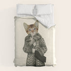 Kitten Dressed as Cat Duvet Cover Gallery Image 6