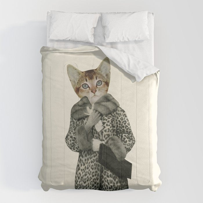 Kitten Dressed as Cat Comforter Gallery Image 6