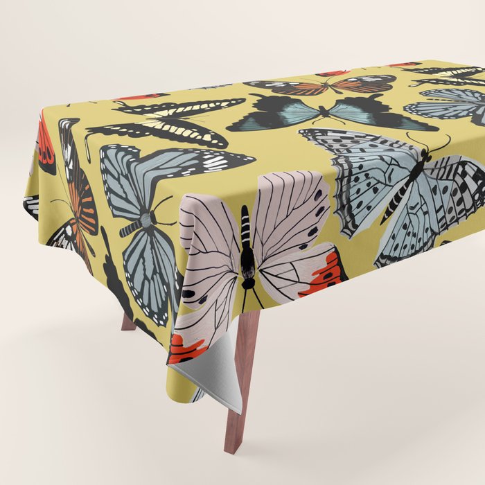 Boho Butterflies Tablecloth Gallery Image 1