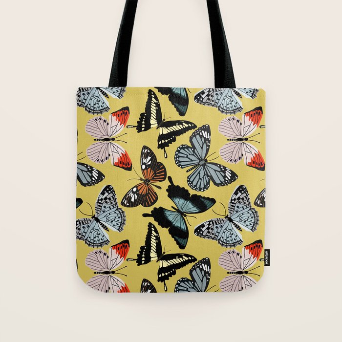 Boho Butterflies Tote Bag Gallery Image 1