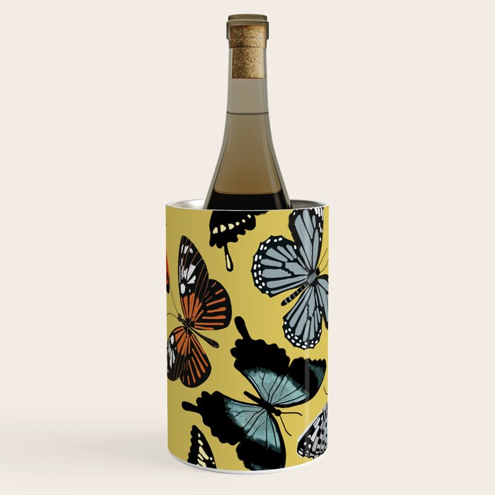 Boho Butterflies Wine Chiller Gallery Image 1