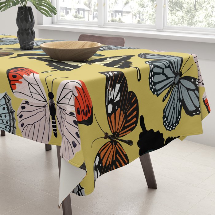 Boho Butterflies Tablecloth Gallery Image 3