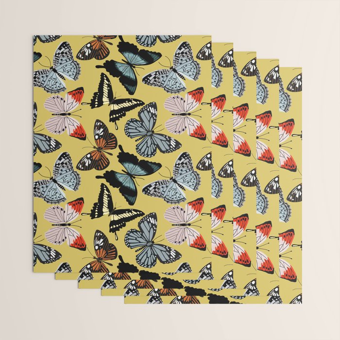 Boho Butterflies Wrapping Paper Gallery Image 3