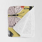 Boho Butterflies Throw Blanket Gallery Image 3