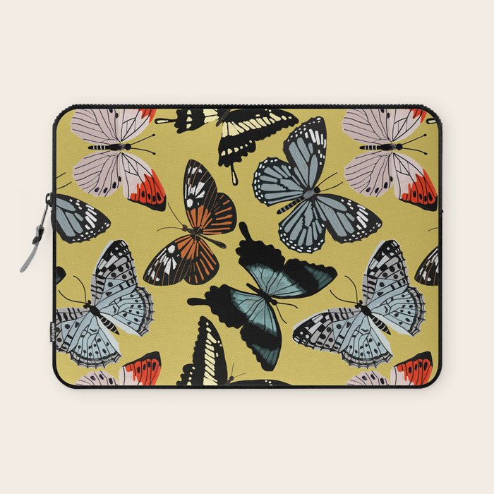 Boho Butterflies Laptop Sleeve Gallery Image 1