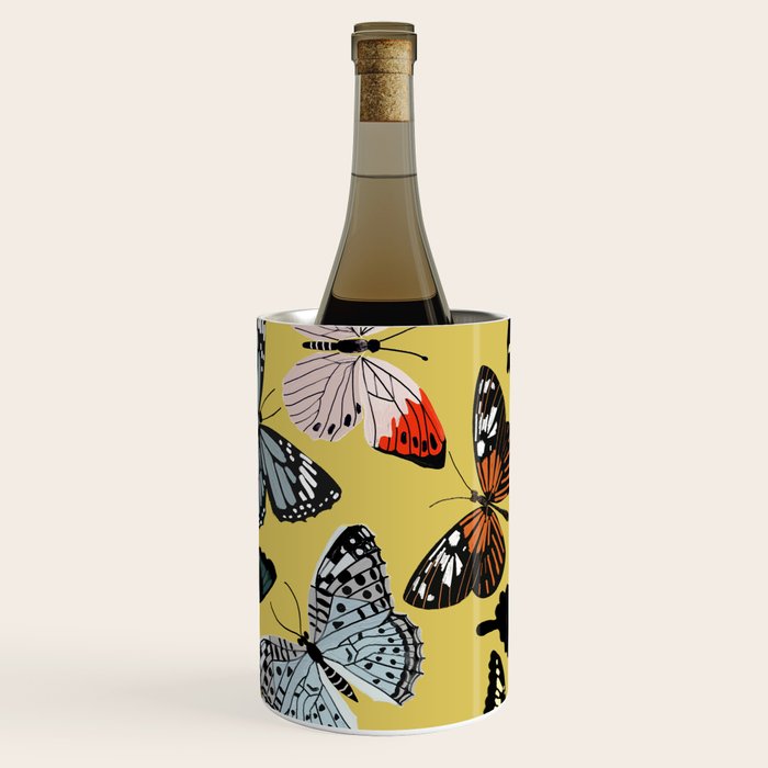 Boho Butterflies Wine Chiller Gallery Image 2