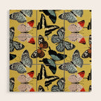 Boho Butterflies Wood Wall Art Gallery Image 1