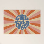 Cool to be Kind - Pink, Red and Blue  Welcome Mat Gallery Image 1