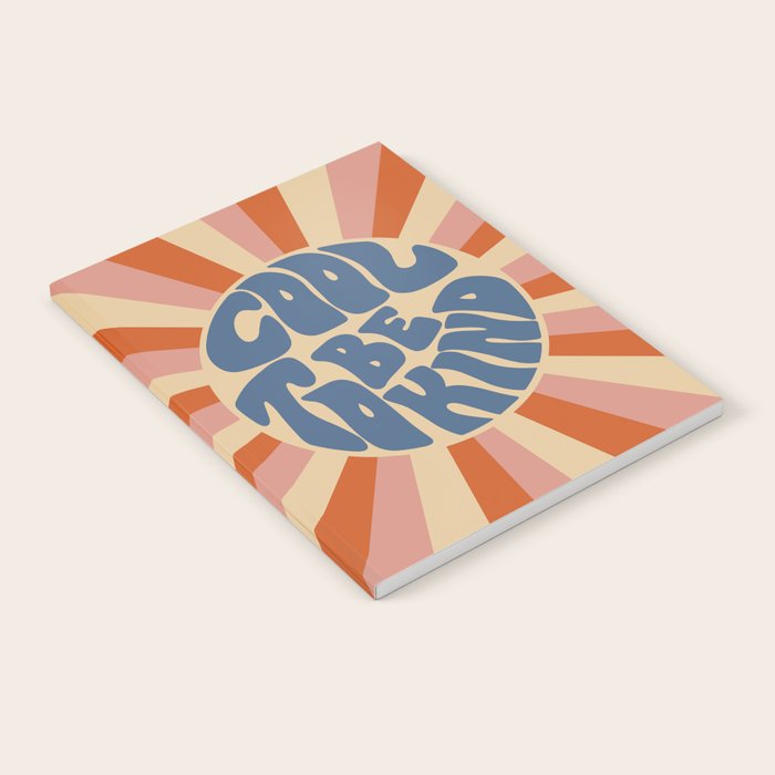 Cool to be Kind - Pink, Red and Blue  Notebook Gallery Image 1