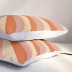 Cool to be Kind - Pink, Red and Blue  Pillow Sham Gallery Image 3