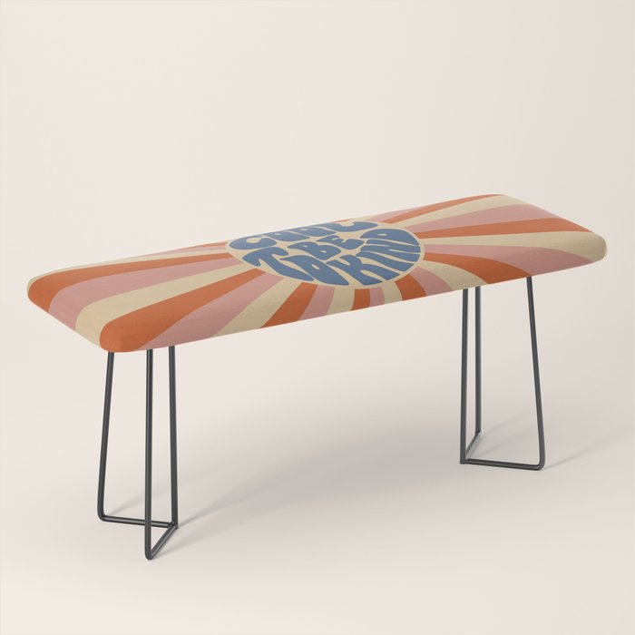 Cool to be Kind - Pink, Red and Blue  Bench Gallery Image 1