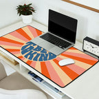 Cool to be Kind - Pink, Red and Blue  Desk Mat Gallery Image 2