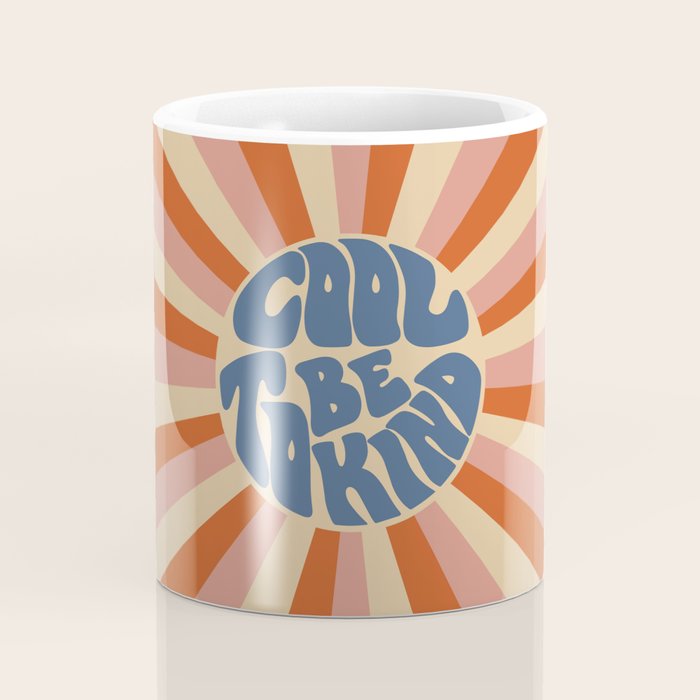 Cool to be Kind - Pink, Red and Blue  Coffee Mug Gallery Image 4