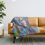 TOUCHING FROM A DISTANCE Throw Blanket Gallery Image 1