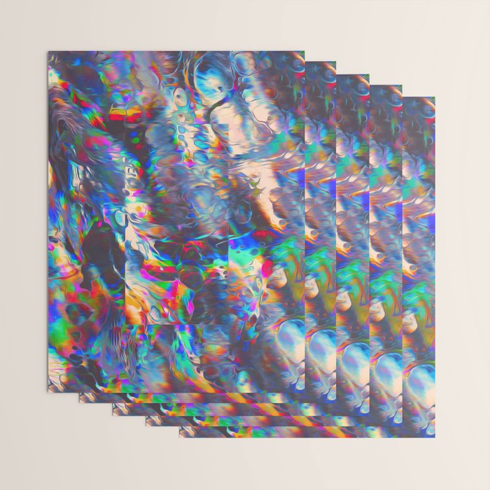 TOUCHING FROM A DISTANCE Wrapping Paper Gallery Image 3