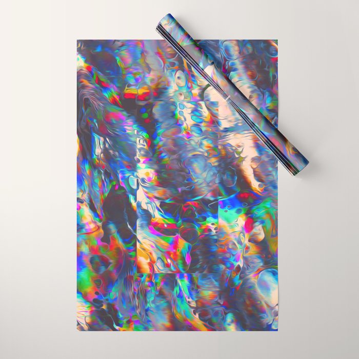 TOUCHING FROM A DISTANCE Wrapping Paper Gallery Image 1
