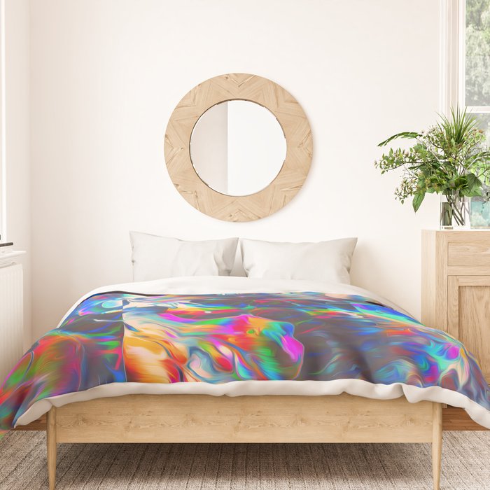 TOUCHING FROM A DISTANCE Duvet Cover Gallery Image 3