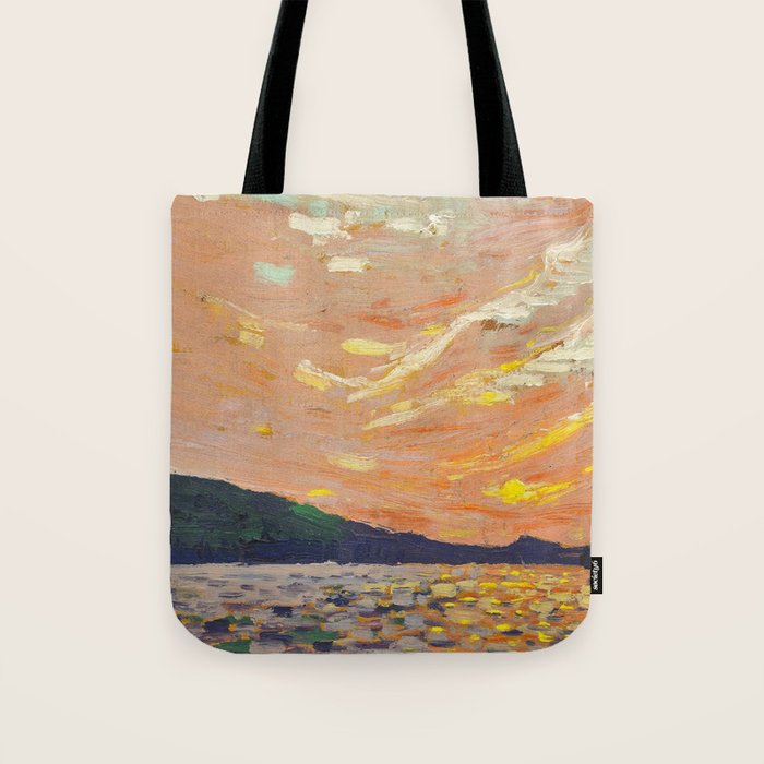 Tom Thomson Smoke Lake Canadian Landscape Artist Tote Bag Gallery Image 1