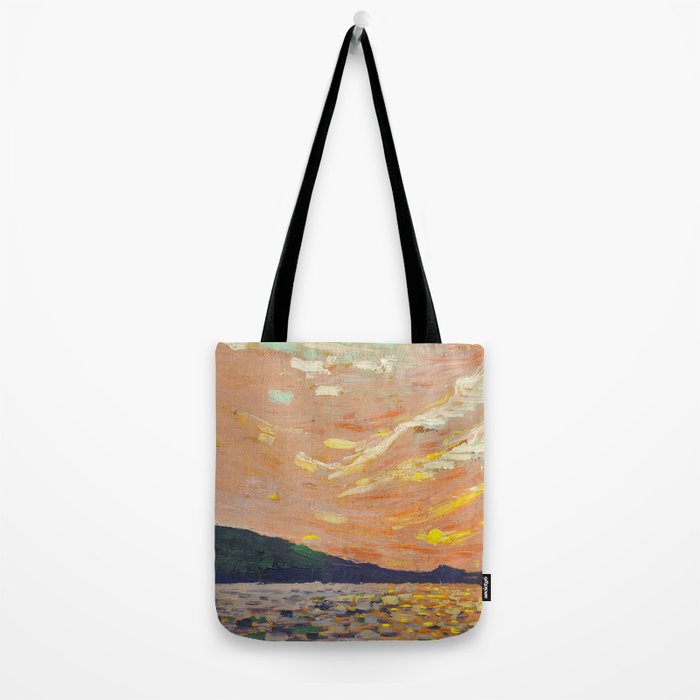 Tom Thomson Smoke Lake Canadian Landscape Artist Tote Bag Gallery Image 2