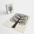 Linocut Tree #2 Jigsaw Puzzle Gallery Image 2