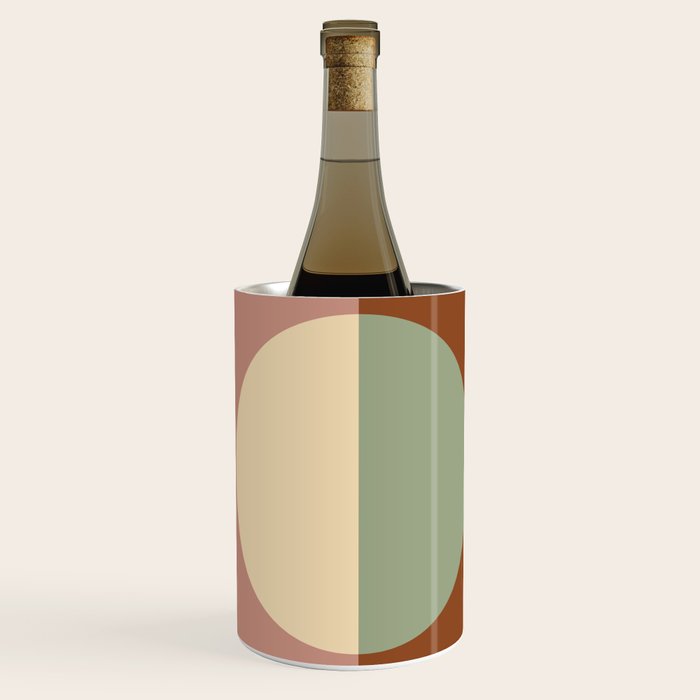 Color Block Abstract XXIV Wine Chiller Gallery Image 2