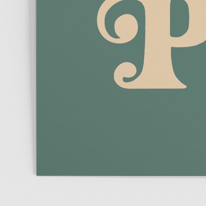This Must Be The Place - Green & Beige Poster Gallery Image 3