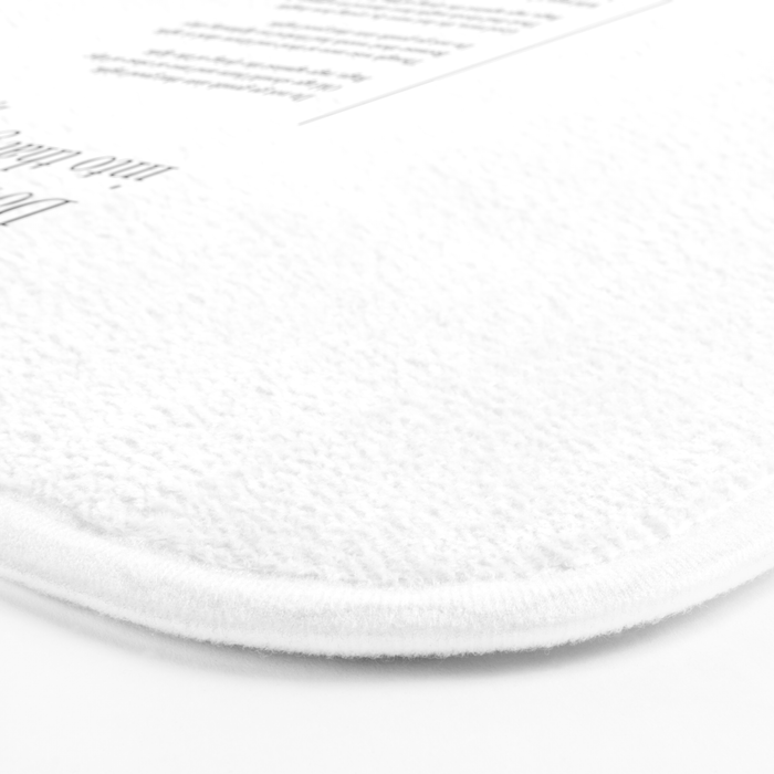 Do not go gentle into that good night by Dylan Thomas Bath Mat Gallery Image 3