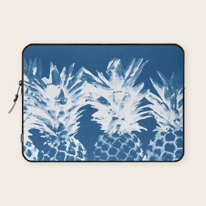 Pineapple blues Laptop Sleeve Gallery Image 1