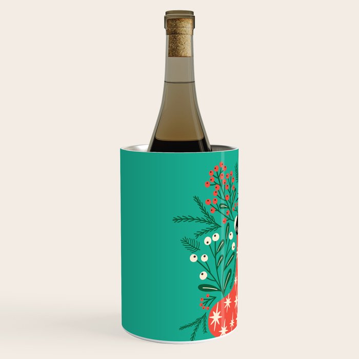 Festive Feline Wine Chiller Gallery Image 2