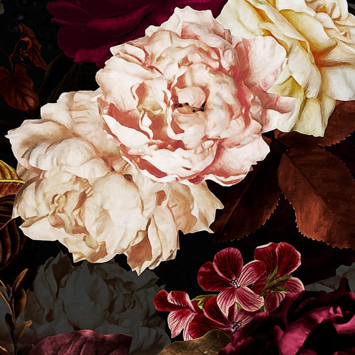 Vintage & Shabby Chic - Midnight Rose and Peony Garden Coffee Mug Gallery Image 2