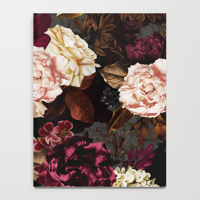 Vintage & Shabby Chic - Midnight Rose and Peony Garden Notebook Gallery Image 4