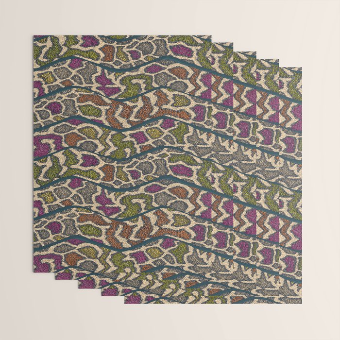 boa wave Wrapping Paper Gallery Image 3