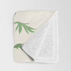 Botanical Elegance II Throw Blanket Gallery Image 3