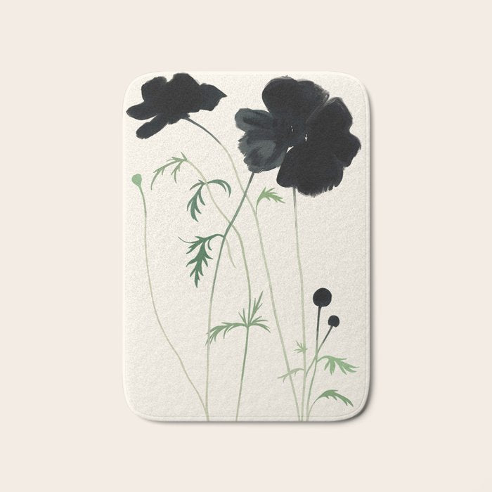 Botanical Elegance II Bath Mat Gallery Image 1