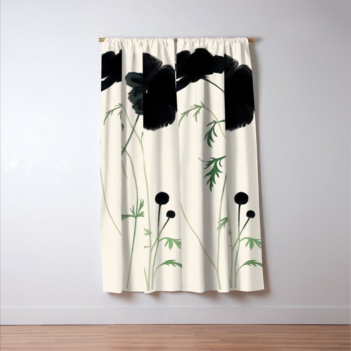 Botanical Elegance II Window Curtain Gallery Image 3